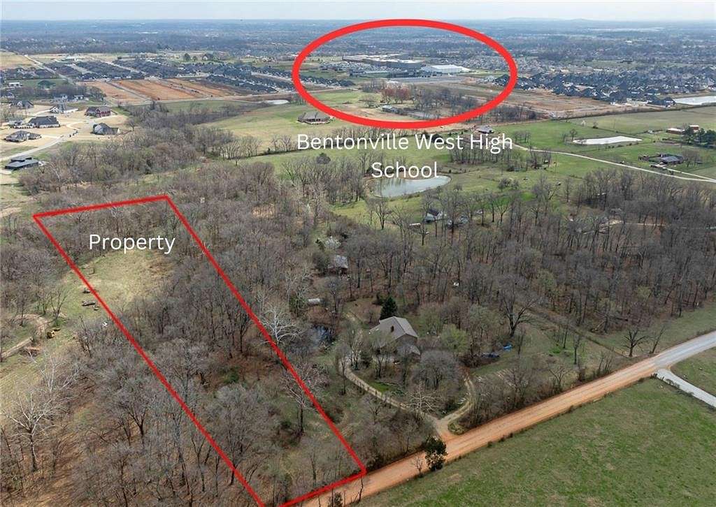 4 Acres of Residential Land for Sale in Centerton, Arkansas