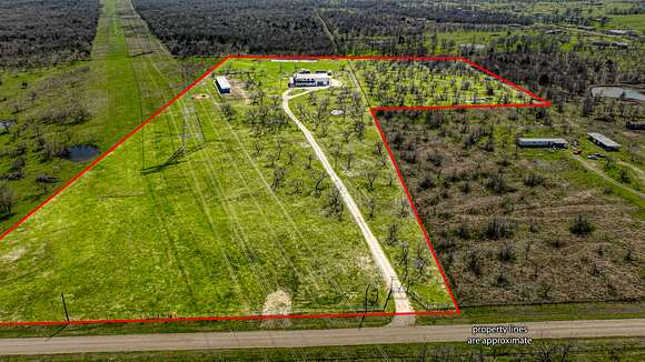 23.8 Acres of Land with Home for Sale in Richland, Texas
