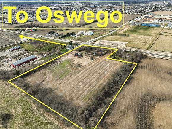 10 Acres of Mixed-Use Land for Sale in Oswego, Illinois