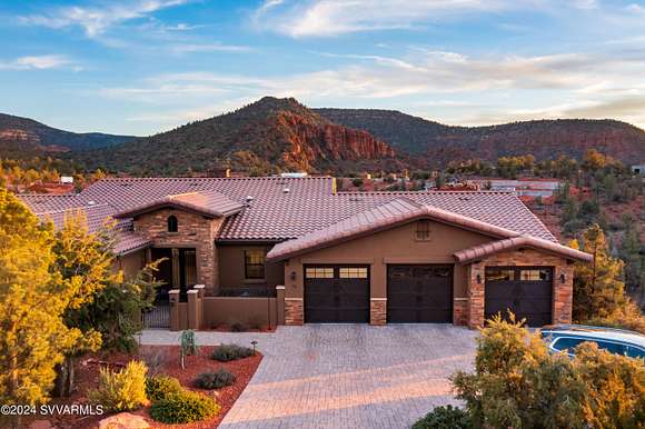 2 Acres of Residential Land with Home for Sale in Sedona, Arizona