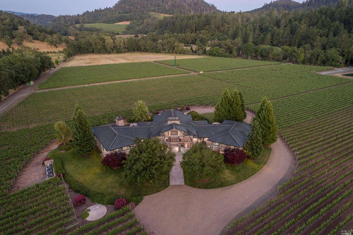 40.3 Acres of Agricultural Land with Home for Sale in Calistoga, California