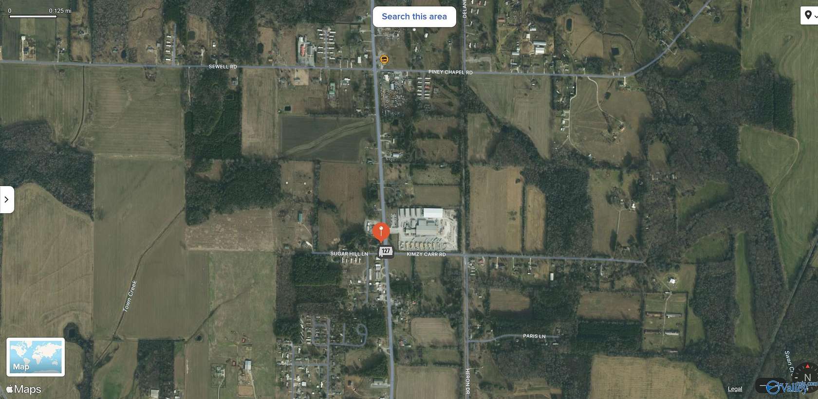 20 Acres of Land for Sale in Athens, Alabama