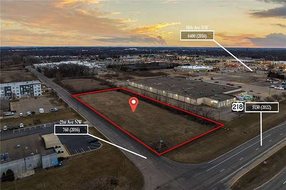 2 Acres of Commercial Land for Sale in Austin, Minnesota