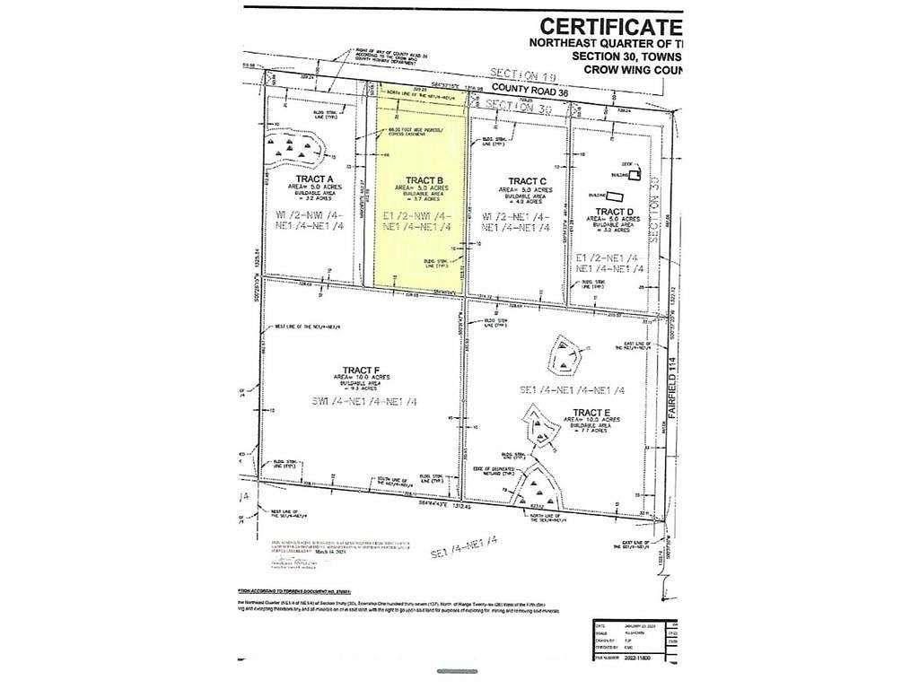 5 Acres of Land for Sale in Crosby, Minnesota