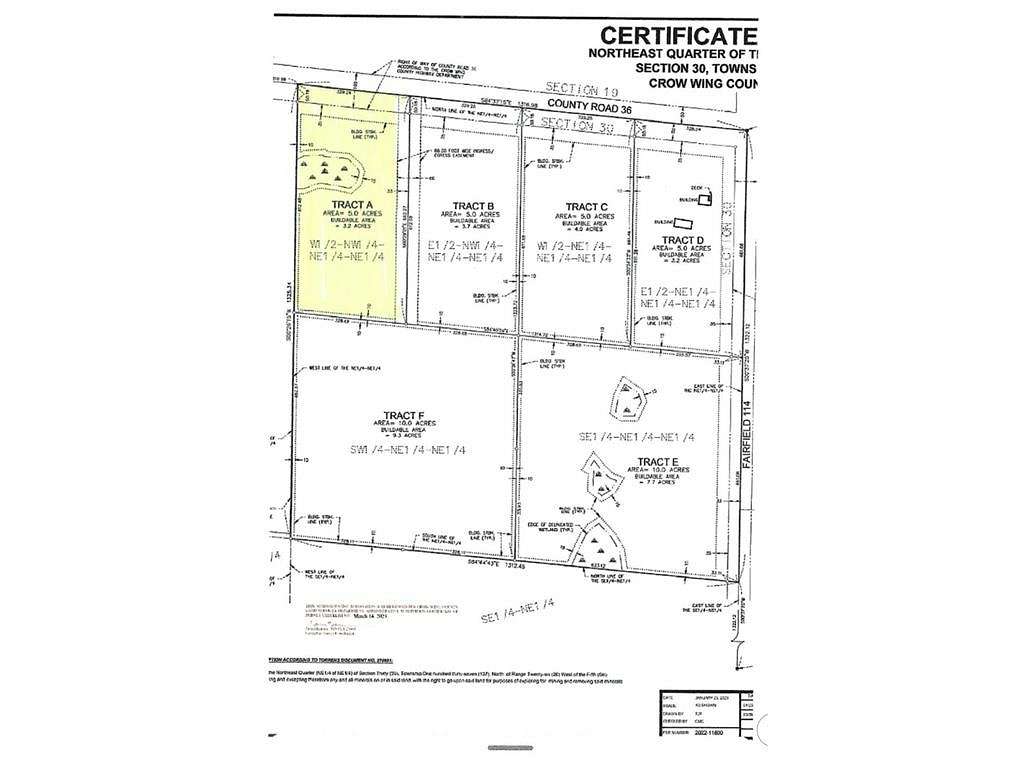 5 Acres of Land for Sale in Crosby, Minnesota