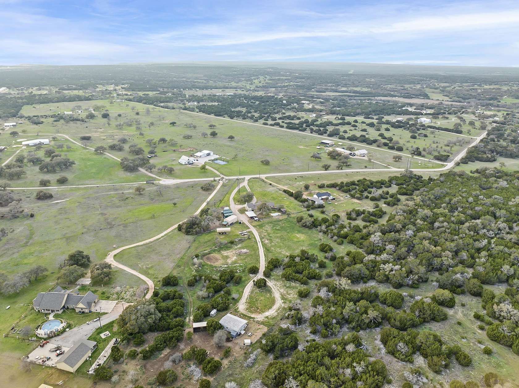 6.8 Acres of Residential Land with Home for Sale in Burnet, Texas