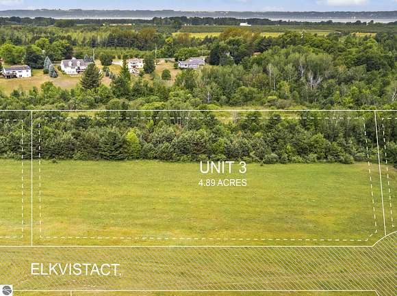 4.89 Acres of Residential Land for Sale in Williamsburg, Michigan