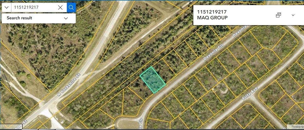 0.23 Acres of Residential Land for Sale in North Port, Florida