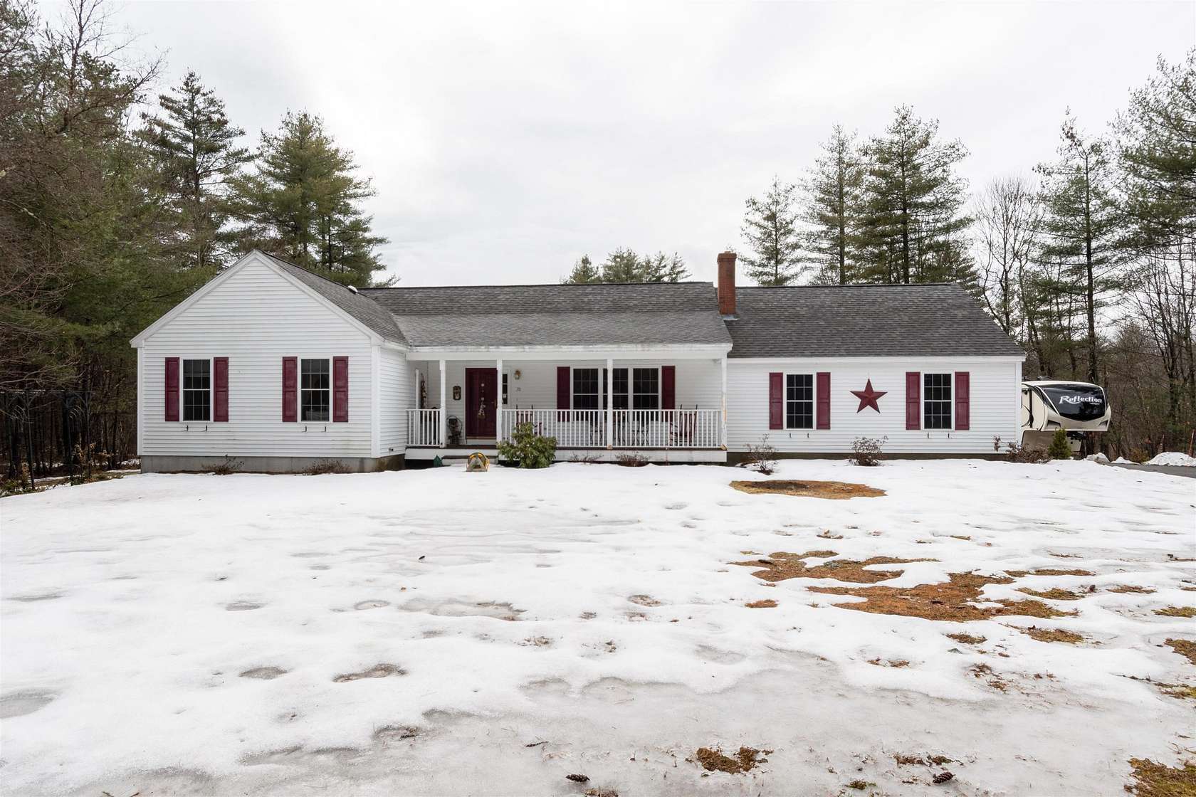 14.6 Acres of Land with Home for Sale in Ossipee, New Hampshire