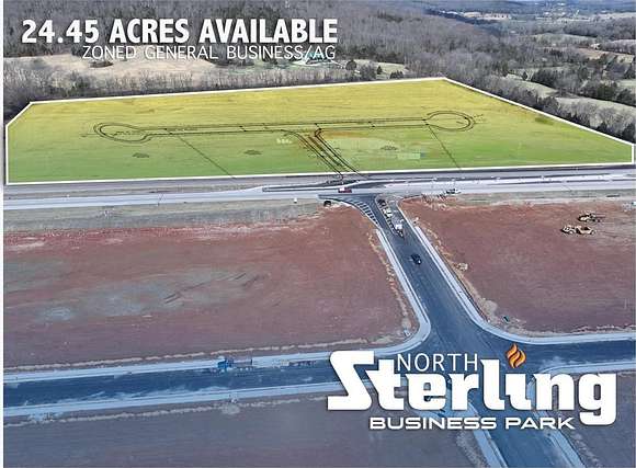 24.5 Acres of Commercial Land for Sale in Bowling Green, Kentucky