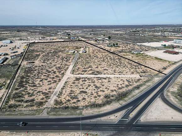 25.9 Acres of Improved Commercial Land for Sale in Monahans, Texas