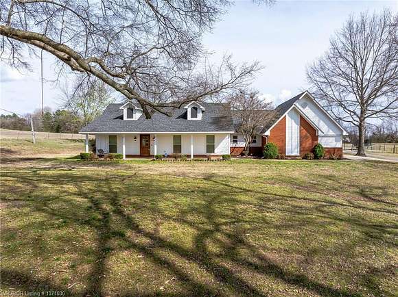 10 Acres of Land with Home for Sale in Van Buren, Arkansas