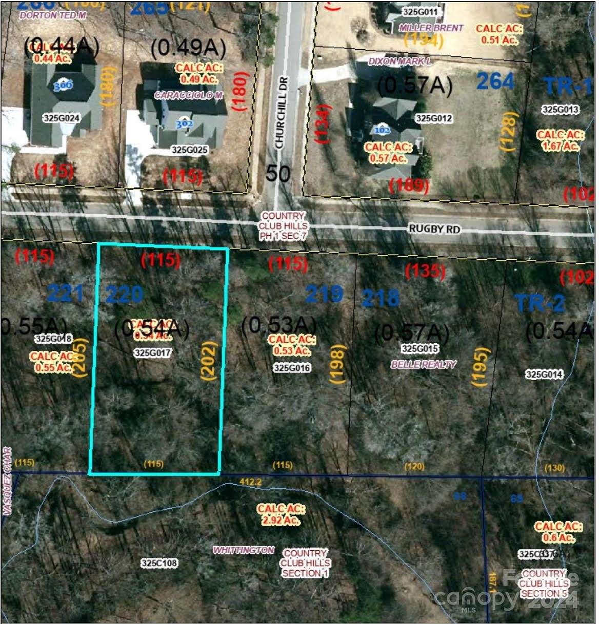 0.54 Acres of Residential Land for Sale in Salisbury, North Carolina