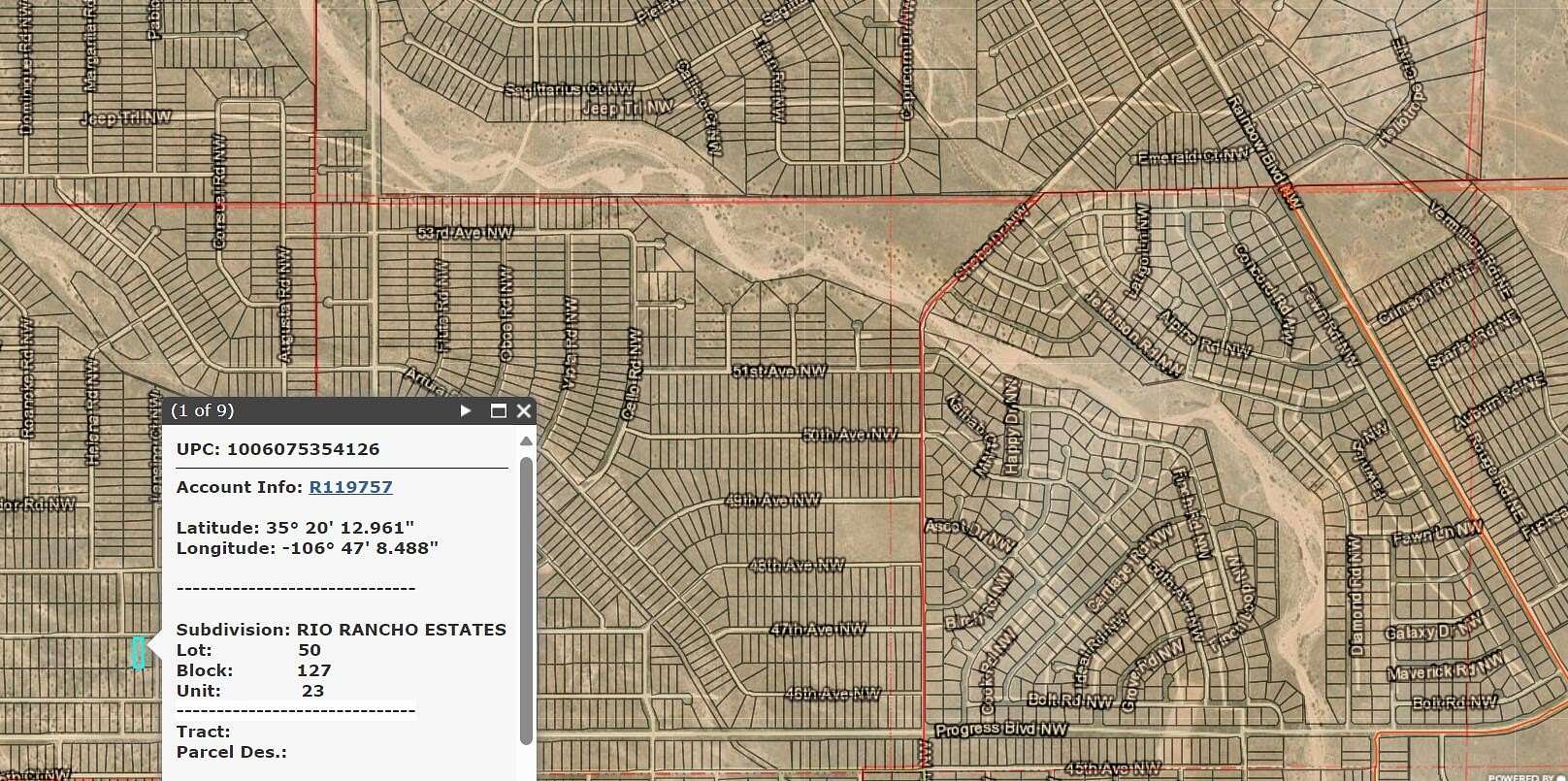 0.5 Acres of Land for Sale in Rio Rancho, New Mexico