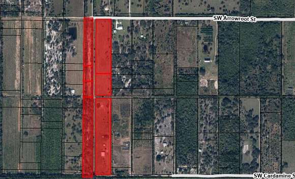 24.5 Acres of Land with Home for Sale in Indiantown, Florida