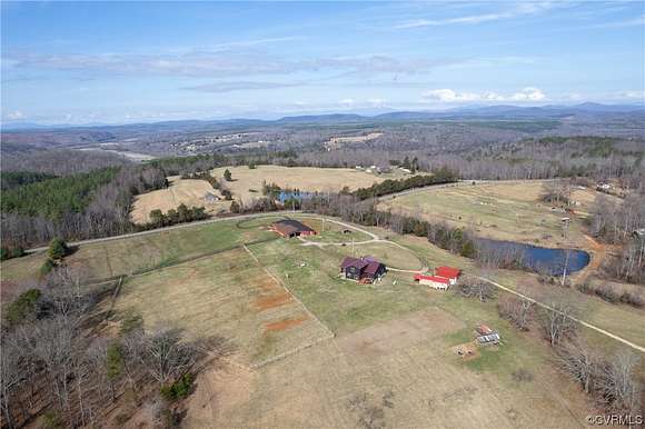 25 Acres of Land with Home for Sale in Buckingham, Virginia