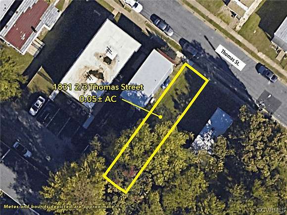 0.046 Acres of Land for Auction in Richmond, Virginia