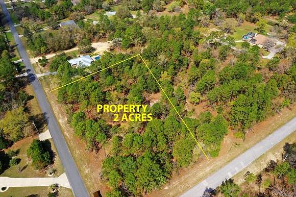2 Acres of Residential Land for Sale in Beverly Hills, Florida