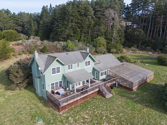 5 Acres of Land with Home for Sale in Mendocino, California