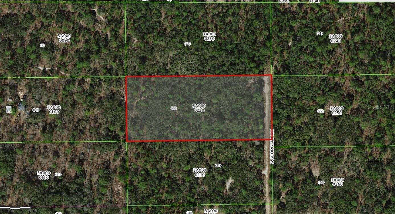 5 Acres of Land for Sale in Homosassa, Florida