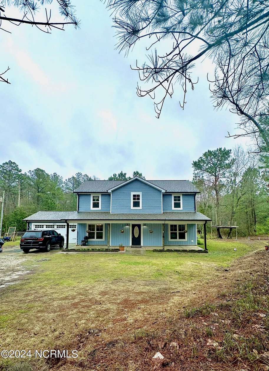 12 Acres of Land with Home for Sale in Maple Hill, North Carolina