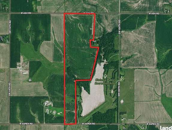 131 Acres of Recreational Land & Farm for Sale in Clatonia, Nebraska