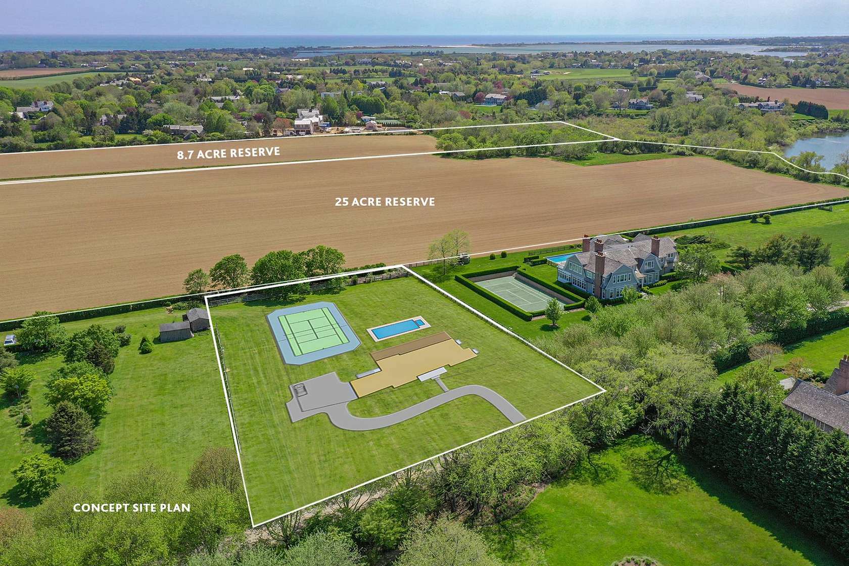 1.4 Acres of Residential Land for Sale in Bridgehampton, New York