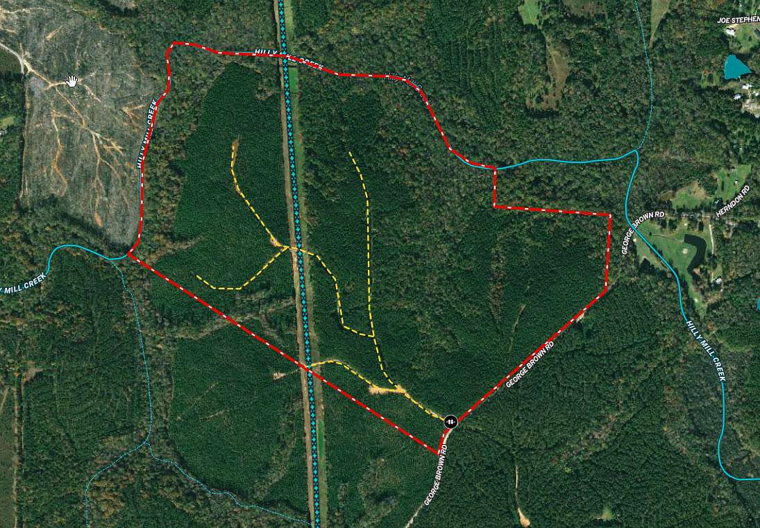 204 Acres of Recreational Land & Farm for Sale in Franklin, Georgia