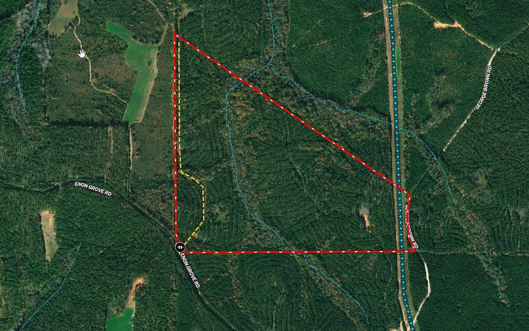 106 Acres of Recreational Land for Sale in Franklin, Georgia