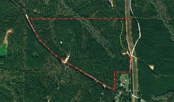 78.2 Acres of Recreational Land & Farm for Sale in Franklin, Georgia