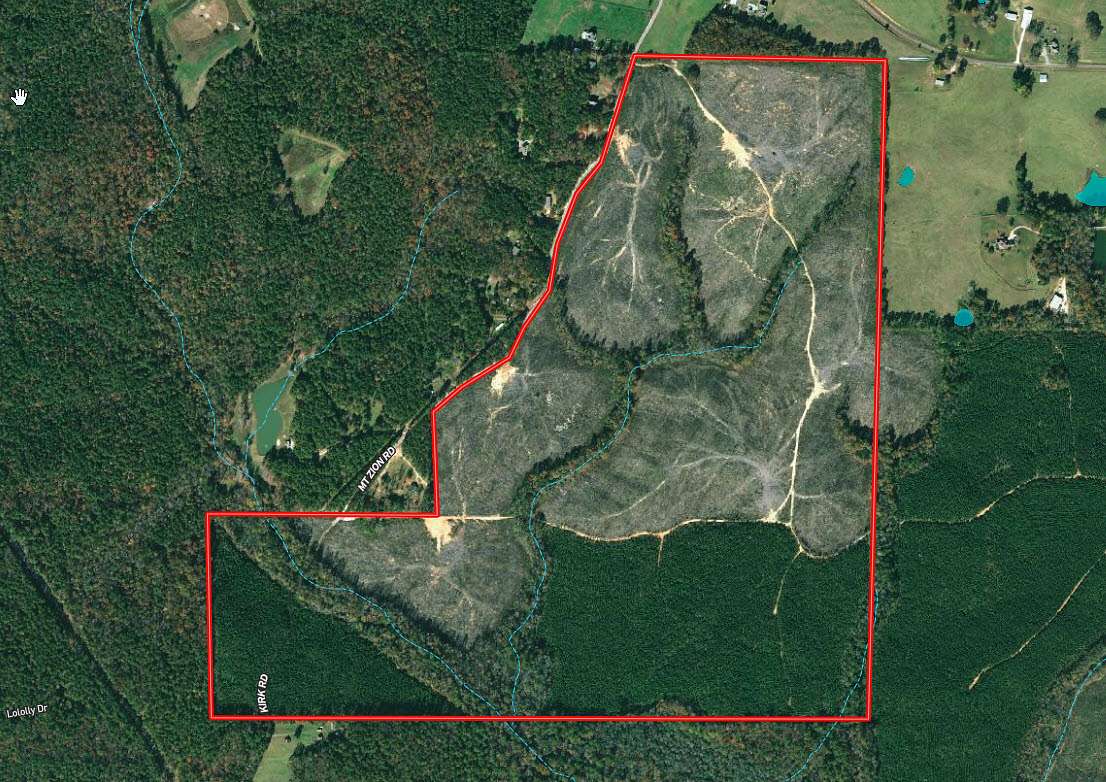 303 Acres of Recreational Land & Farm for Sale in Franklin, Georgia