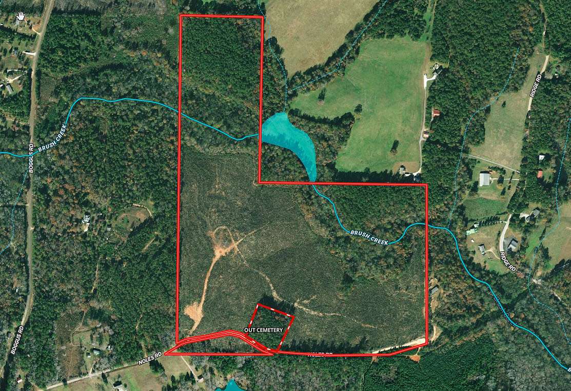 100 Acres of Recreational Land & Farm for Sale in Franklin, Georgia