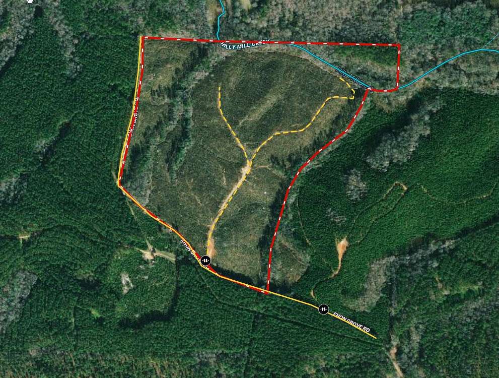 85.2 Acres of Recreational Land & Farm for Sale in Franklin, Georgia