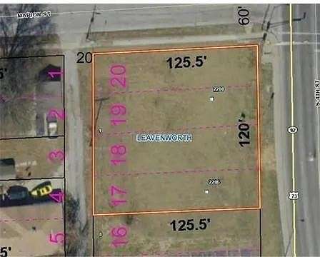 0.26 Acres of Commercial Land for Sale in Leavenworth, Kansas