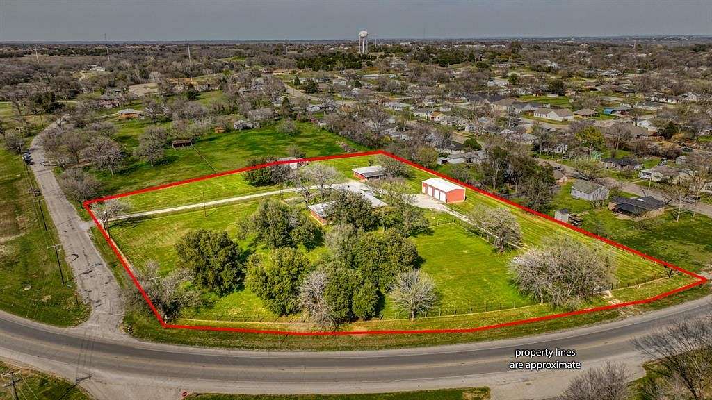 3.5 Acres of Residential Land with Home for Sale in Weatherford, Texas