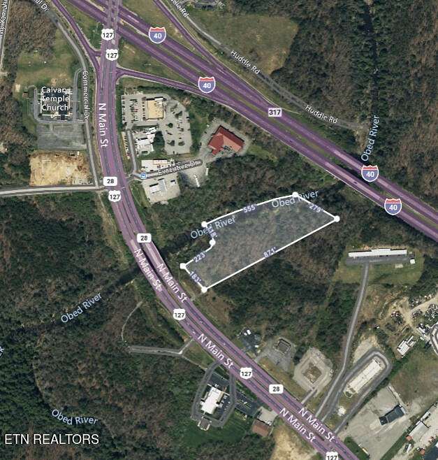 5.6 Acres of Commercial Land for Sale in Crossville, Tennessee