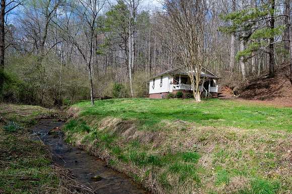 4.3 Acres of Residential Land with Home for Sale in Ellijay, Georgia