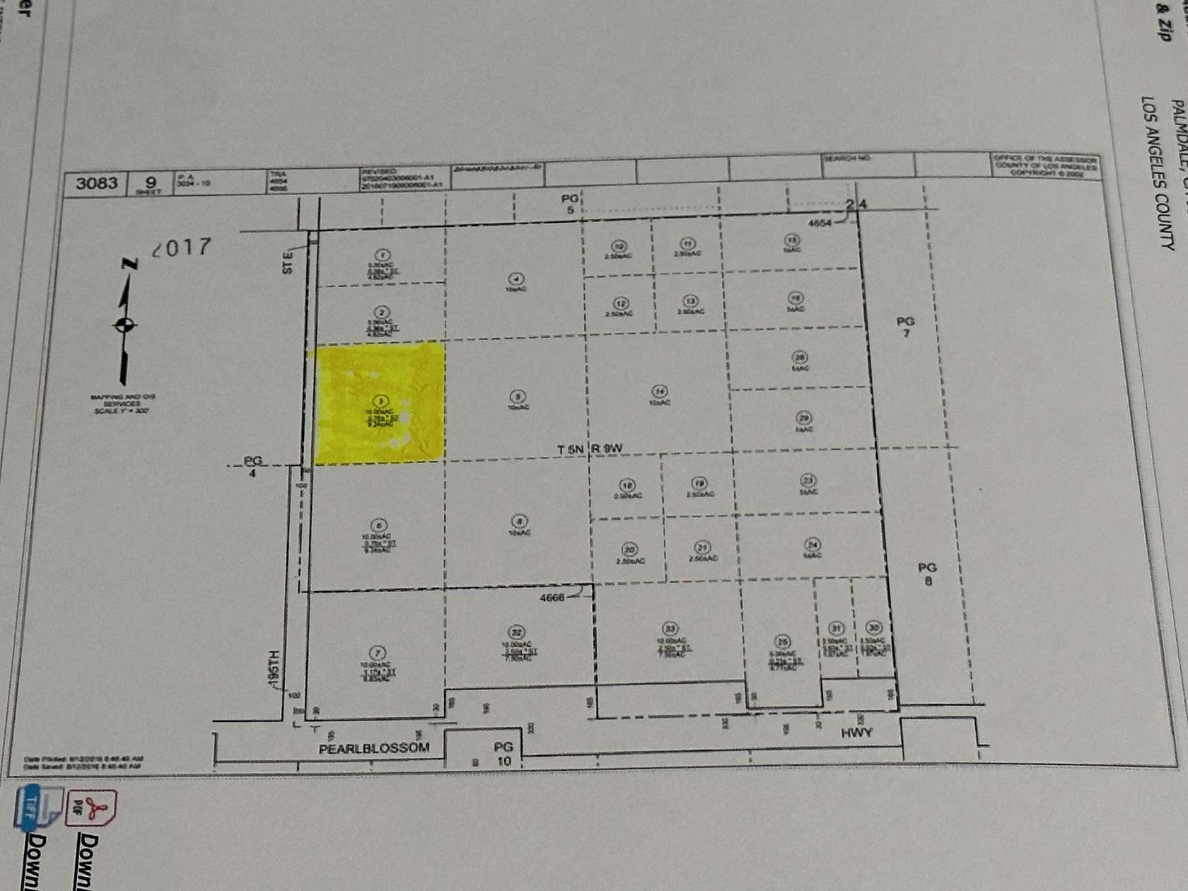 9.3 Acres of Land for Sale in Palmdale, California