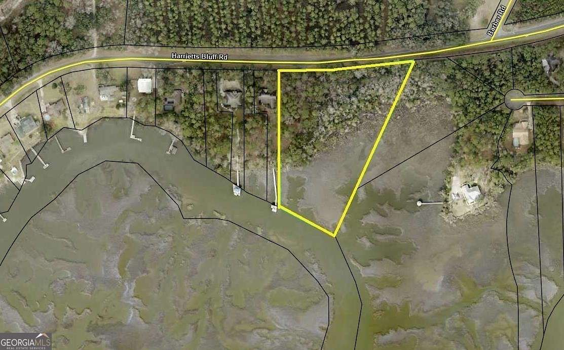 6.6 Acres of Residential Land for Sale in Woodbine, Georgia