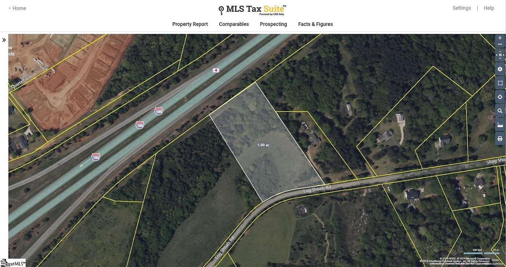 5 Acres of Residential Land for Sale in Piedmont, South Carolina
