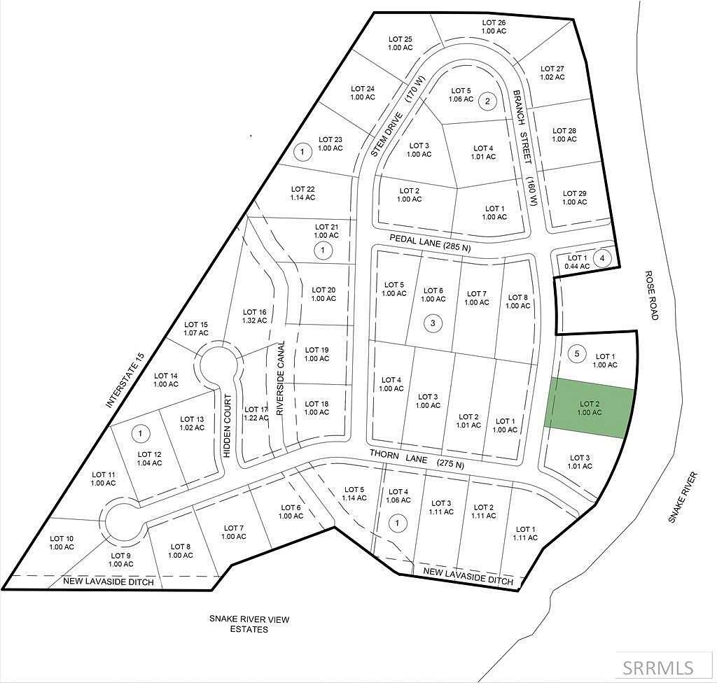 1 Acre of Land for Sale in Blackfoot, Idaho