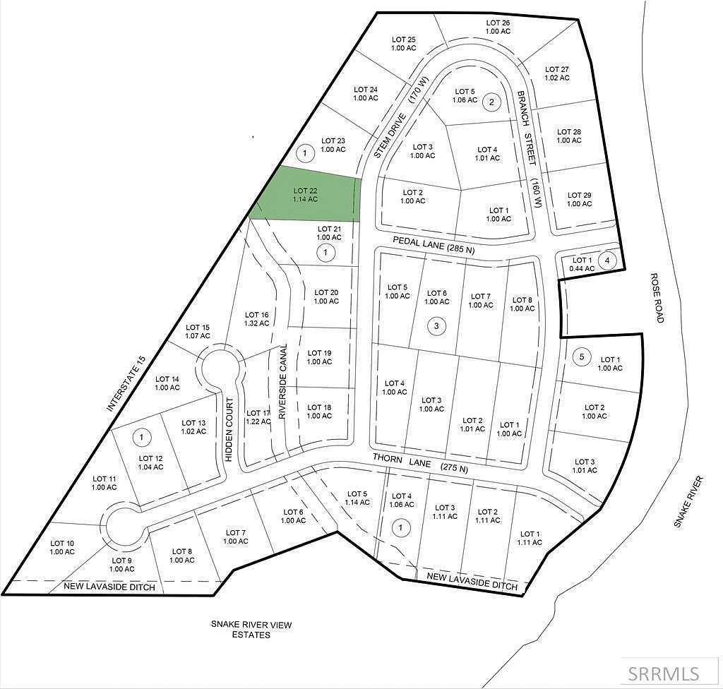 1.14 Acres of Land for Sale in Blackfoot, Idaho