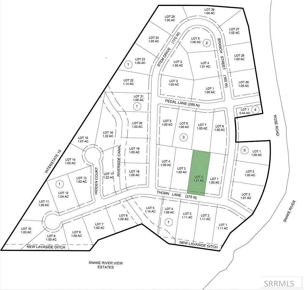 1.01 Acres of Land for Sale in Blackfoot, Idaho