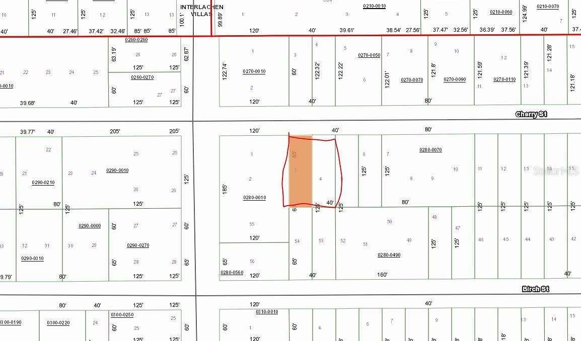 0.22 Acres of Residential Land for Sale in Interlachen, Florida