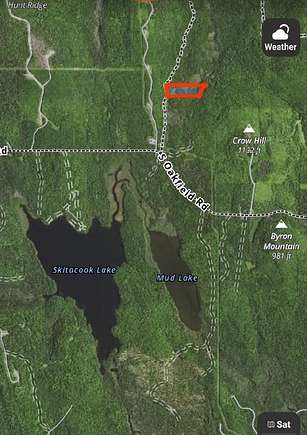 20 Acres of Recreational Land for Sale in Oakfield, Maine