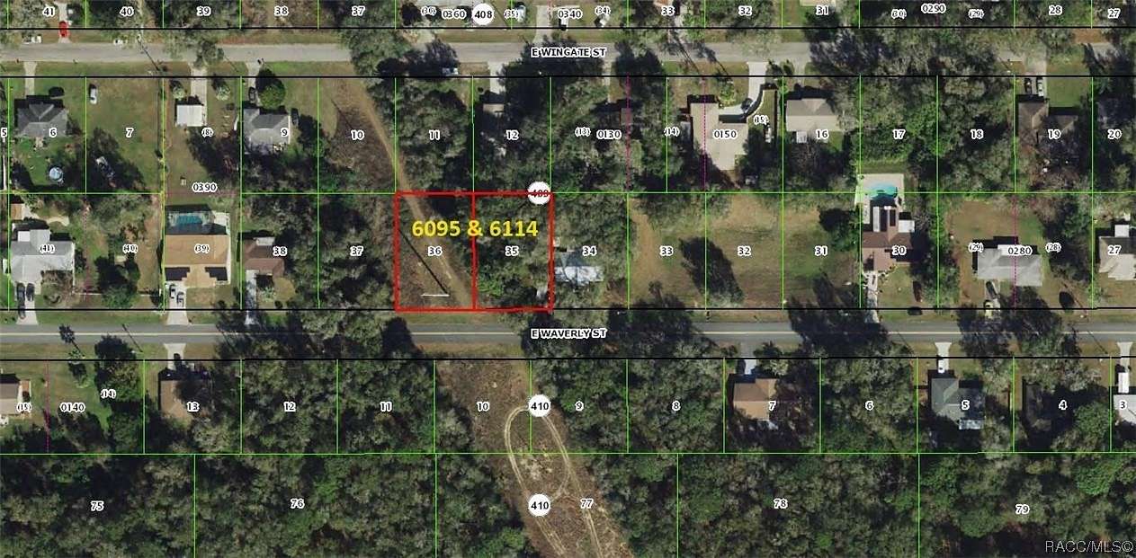 0.22 Acres of Land for Sale in Inverness, Florida