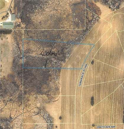 4.72 Acres of Residential Land for Sale in Oak Grove, Minnesota