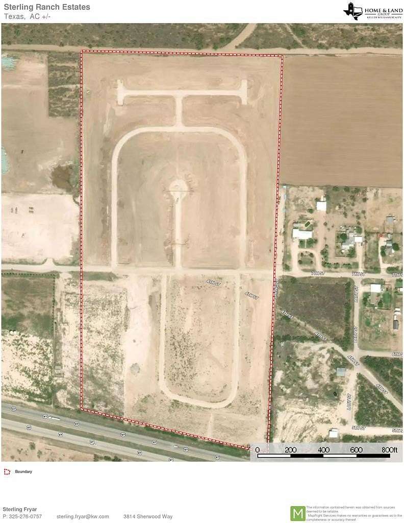 4.1 Acres of Residential Land for Sale in Sterling City, Texas