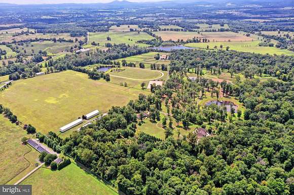 122 Acres of Agricultural Land with Home for Sale in Upperville, Virginia