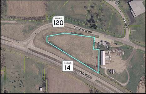 4 Acres of Commercial Land for Sale in Woodstock, Illinois